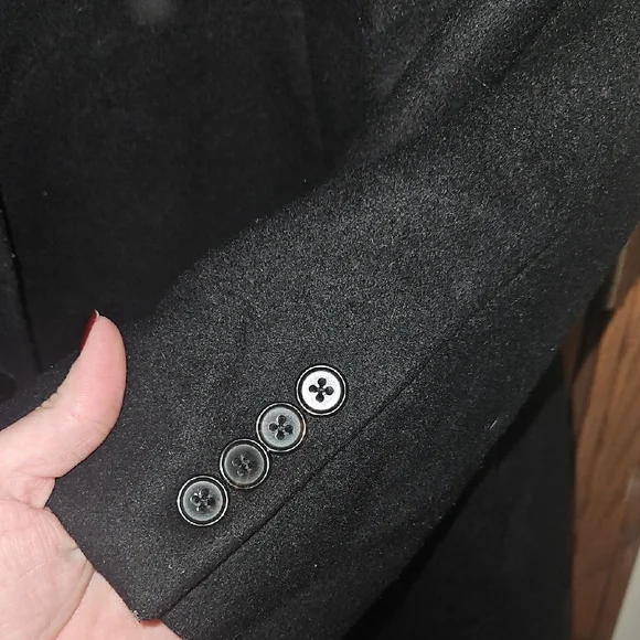 Ralph Lauren Men's Black Top Coat - Picture 4 of 11